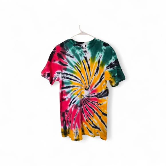 Vibrant Tie-Dye T-Shirt - Picture 2 of 2
